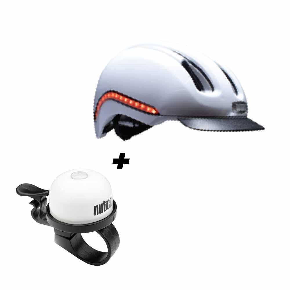Casco Vio Blanco Gloss MIPS Light Helmet - Talla: S/M, Color: White