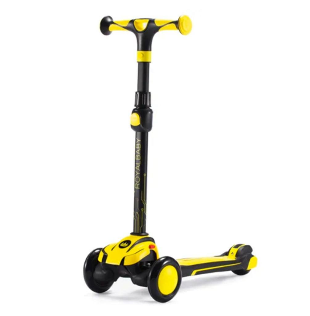 Scooter D3 Patent T-Bar Suspension - Color: Yellow