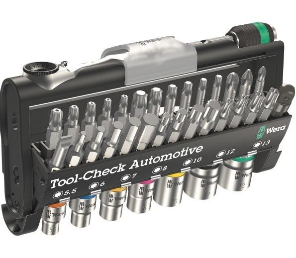 Kit Estuche de Puntas con Chicharra Tool Check Automotive 1(38 piezas) -