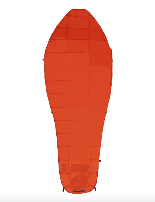 Saco De Dormir Compact Hiker - Color: Naranjo
