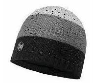 Gorro Knitted y Polar Hat Lia - Color: Negro.Gris