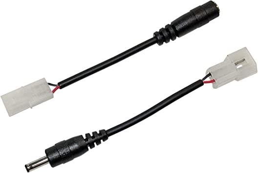 Cable Adaptador Macho y Hembra Para Cargador Mag - Color: Negro