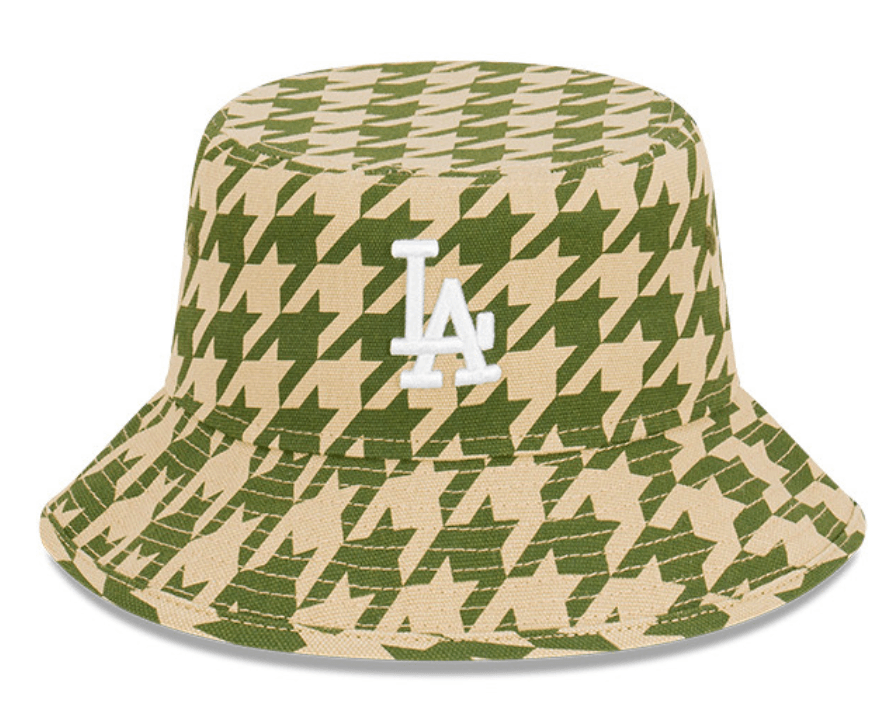 Gorro Bucket Los Angeles Dodgers MLB Bucket - Talla: M/L, Color: Verde
