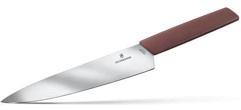 Cuchillo Para Trinchar Swiss Modern 22 cm - Color: Burdeo, Formato: 22 cm