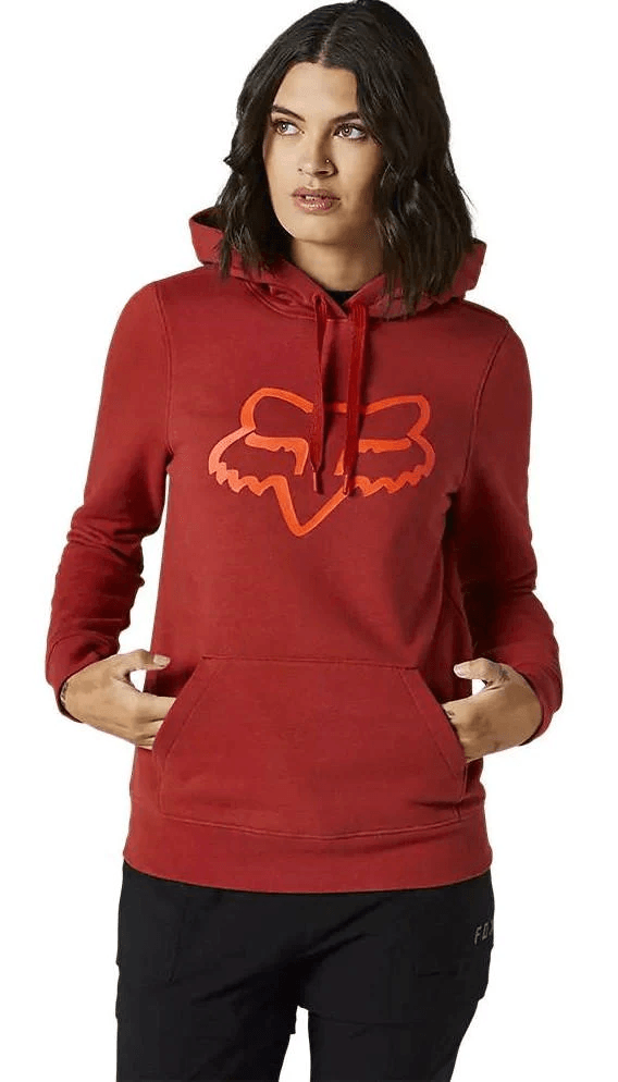 Poleron Lifestyle Mujer Boundary Pullover - Color: Rojo