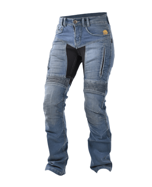 Jeans Moto Mujer Parado  -