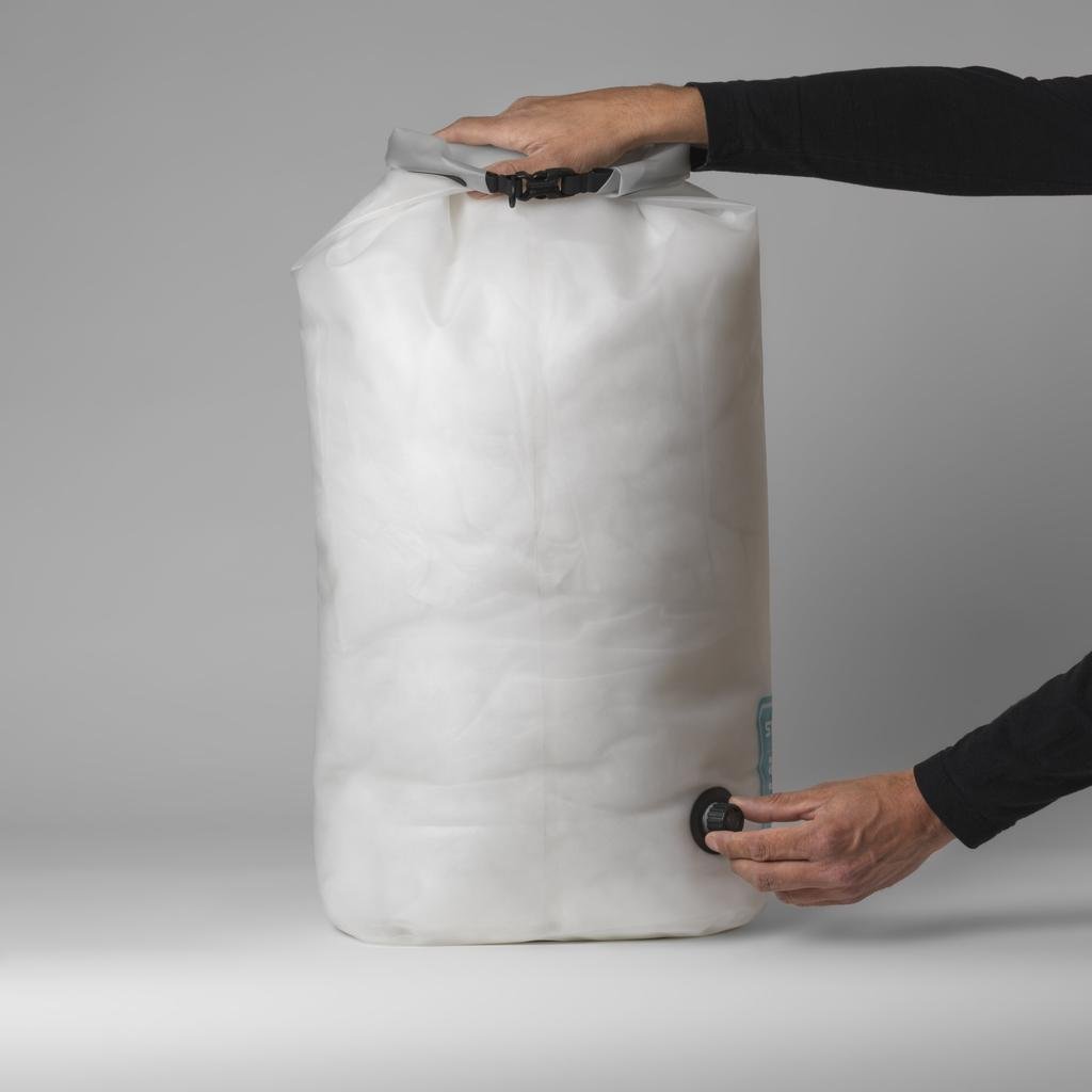 Bolsa Seca Carry Dry TPU-V 12L - Color: Blanco, Formato: 12 L
