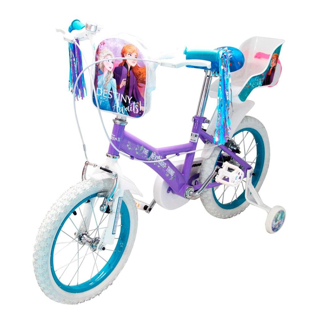 Bicicleta niña Frozen acero
