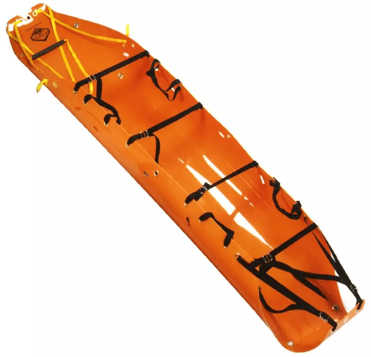 Camilla Rescue Kit Básico (Hebillas Metálicas) - Color: Naranjo