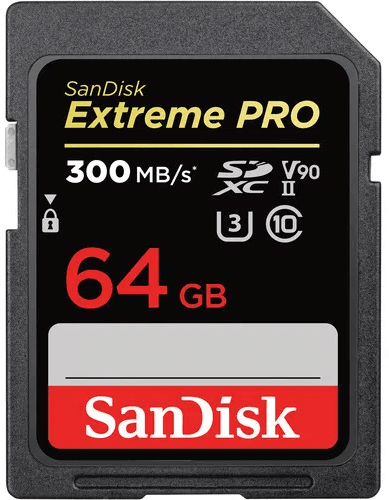 Tarjeta De Memoria SD Extreme Pro 64 GB -
