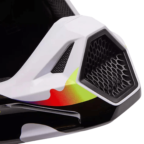 Casco Moto V1 Kozmik - Color: Blanco-Negro