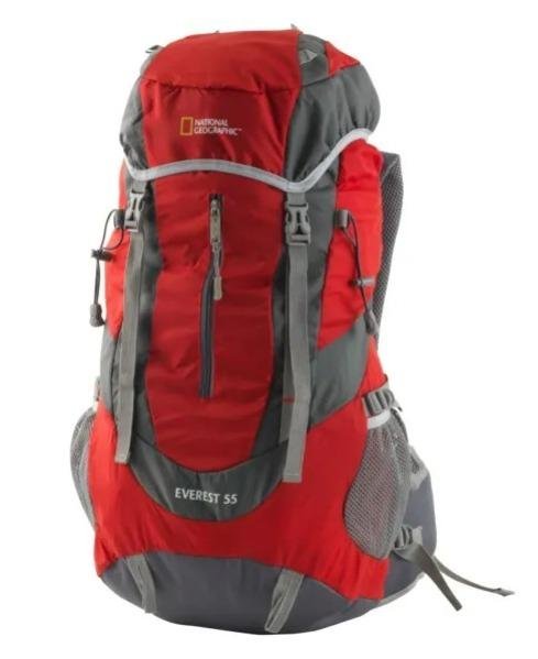 Mochila De Camping Everest 55 Lts - Color: Rojo, Talla: 55 LT
