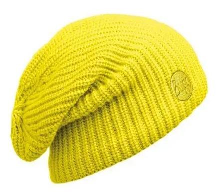 Gorro Knitted y Polar Hat Drip - Talla: unico, Color: Amarillo
