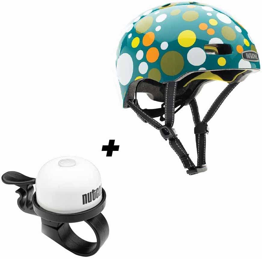Casco Street Polka Face Gloss MIPS Helmet