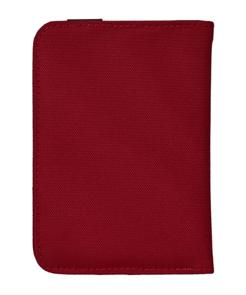 Porta Pasaportes Con Protección Rfid - Color: Rojo