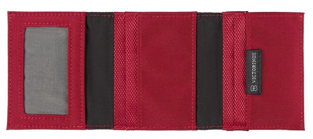 Billetera Tres Pliegues Travel Accessories EXT - Color: Rojo