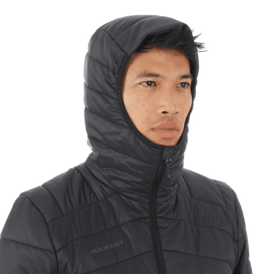 Chaqueta Sintetica De Hombre Rime In Hooded Jacket - Color: Negro