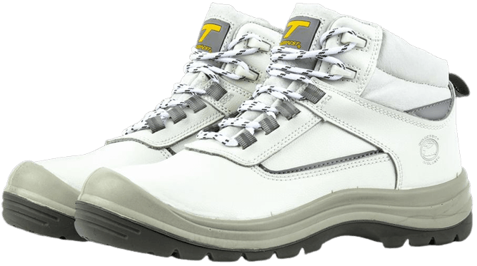 Zapato De Seguridad 3043 B Botin Unisex - Color: Blanco