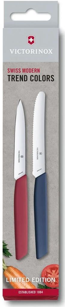 Set De Cuchillos Para Verdura Swiss Modern 2 piezas - Color: Bold
