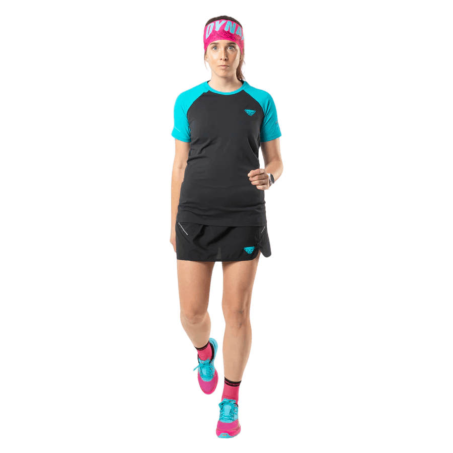 Falda Running Mujer Alpine Pro 2/1 - Color: Negro
