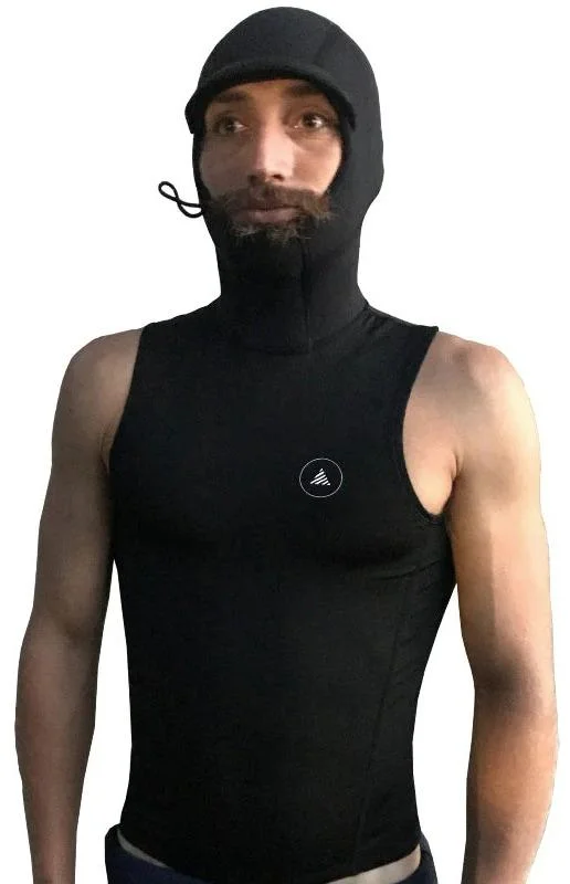 Vest Yeti Vest Hooded 3.0MM 2022 - Color: Black