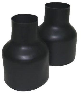 Puños De Latex Cuello De Botella  - Color: Negro