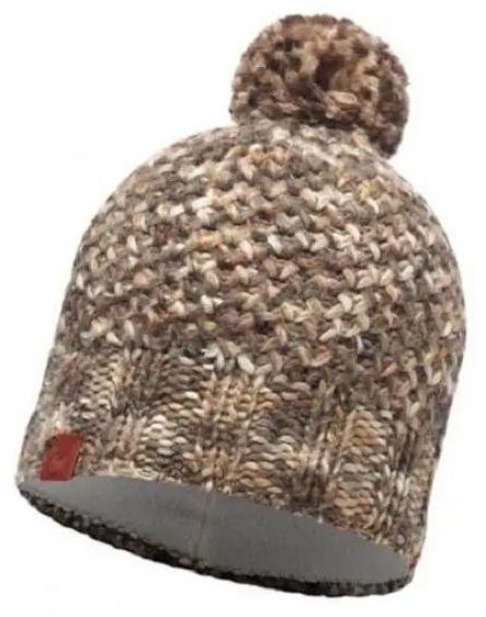 Gorro Knitted y Polar Hat Margo Brown - Color: Arena