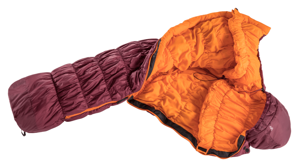 Saco De Dormir Exosphere -6° sl / Zip Left - Color: Maron-Naranjo