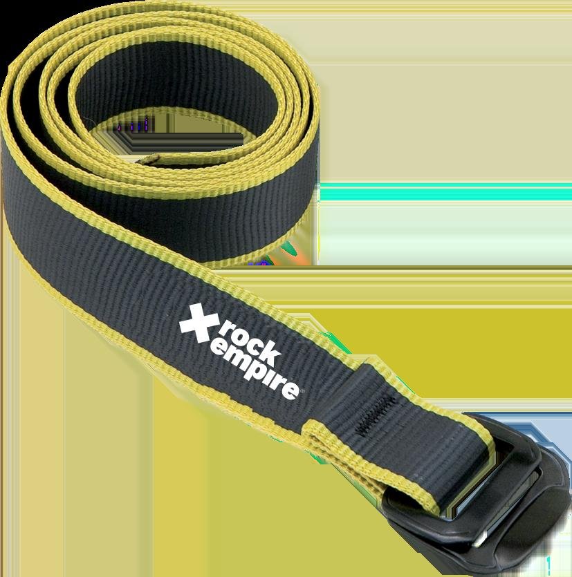 Cinturon Qb Belt - Talla: Talla Unica, Color: Negro-Amarillo
