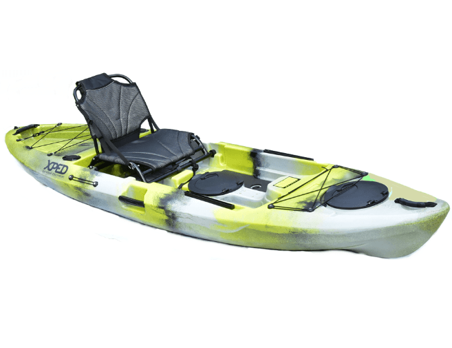 Kayak Cuda - Color: Amarillo-Gris-Negro