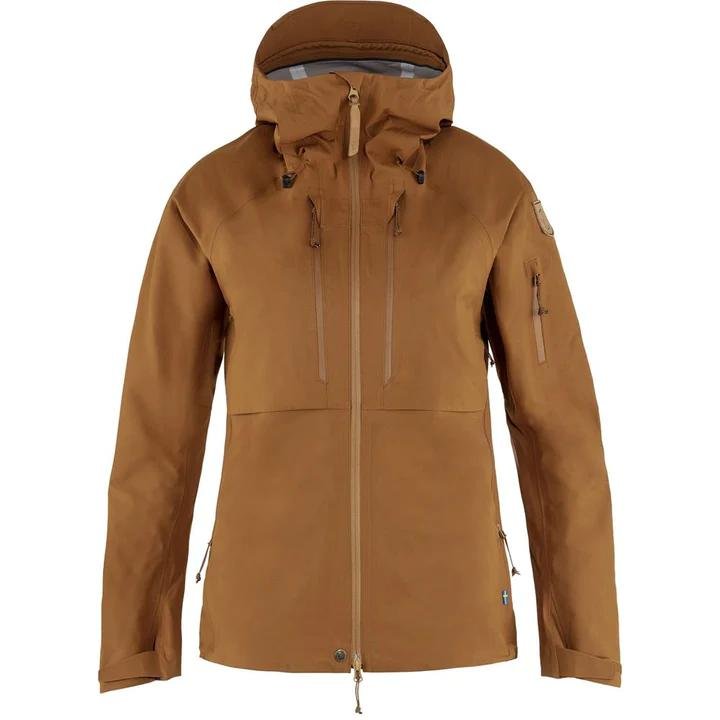 Chaqueta Impermeable Mujer Keb Eco-Shell Jacket - Talla: L, Color: Chestnut
