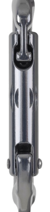 Mosqueton Simple De Aluminio Stargate - Color: Gris