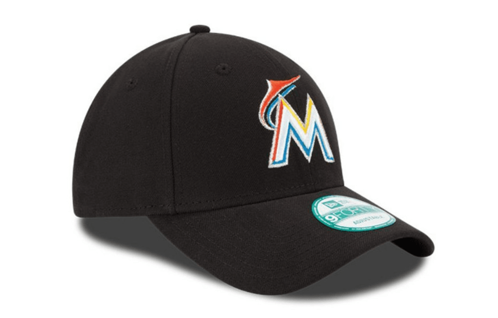 Jockey Miami Marlins MLB 9 Forty - Color: Negro