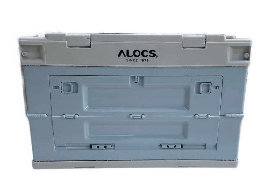 Caja Plegable Folding Storage Box 50L - Color: Celeste-Gris
