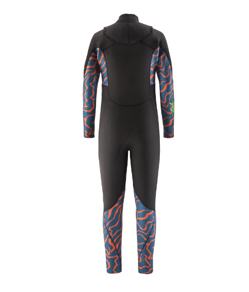 Traje De Surf Niños R2 Yulex Front-Zip Full Suit - Color: Naranjo
