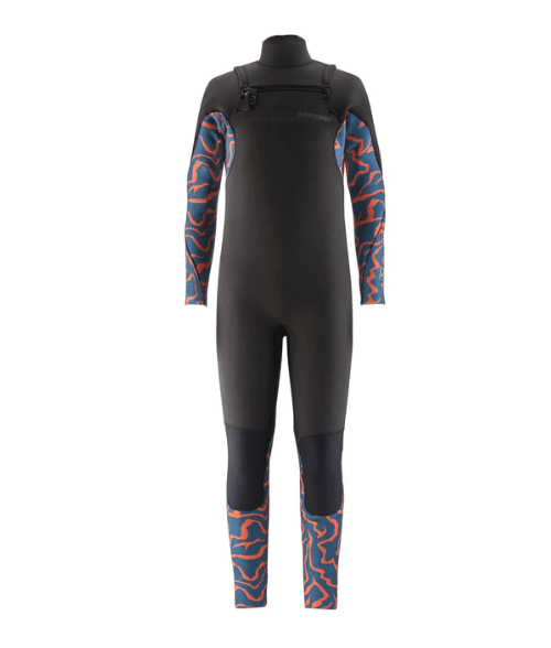 Traje De Surf Niños R2 Yulex Front-Zip Full Suit - Color: Naranjo