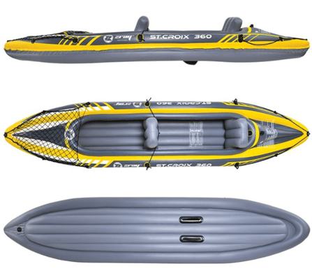 Kayak Inflable St.Croix 360 Set 2per -