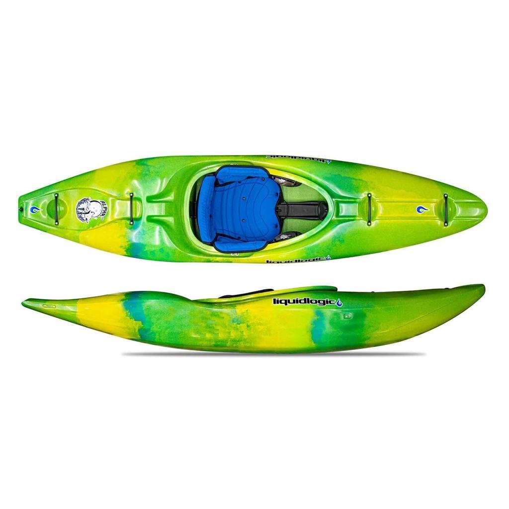 Kayak Liquidlogic Alpha 90 - Color: BlueGrass (Verde/Amarillo)