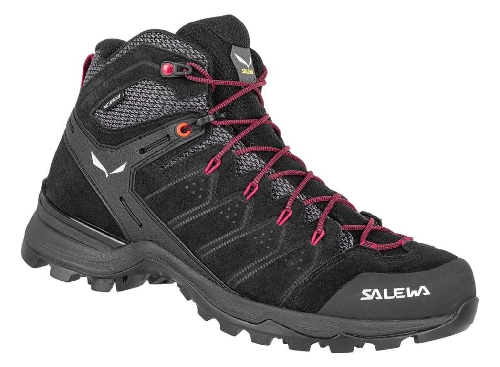 Zapato Mujer Alp Mate Mid Wp - Color: Black Out/Virtual Pink
