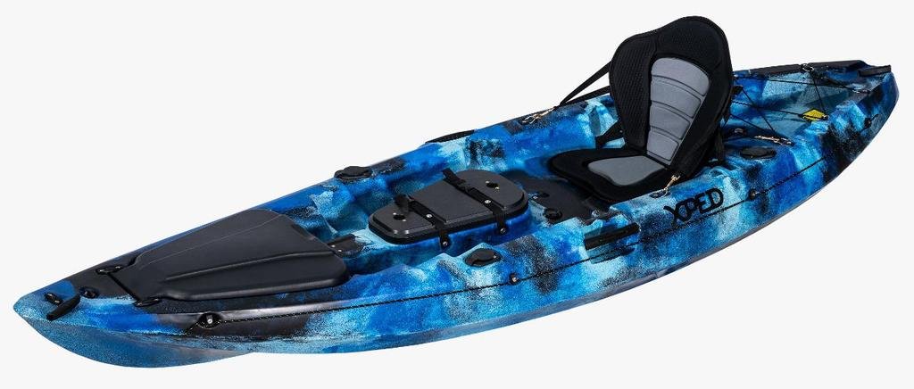 Kayak Muse Pro - Color: Azul-Blanco-Negro