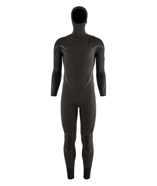 Traje De Surf Hombre R3 Yulex Front-Zip Hooded Full Suit - Color: Negro