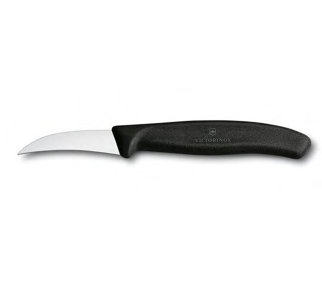 Cuchillo Torneador 6 cm - Color: Negro