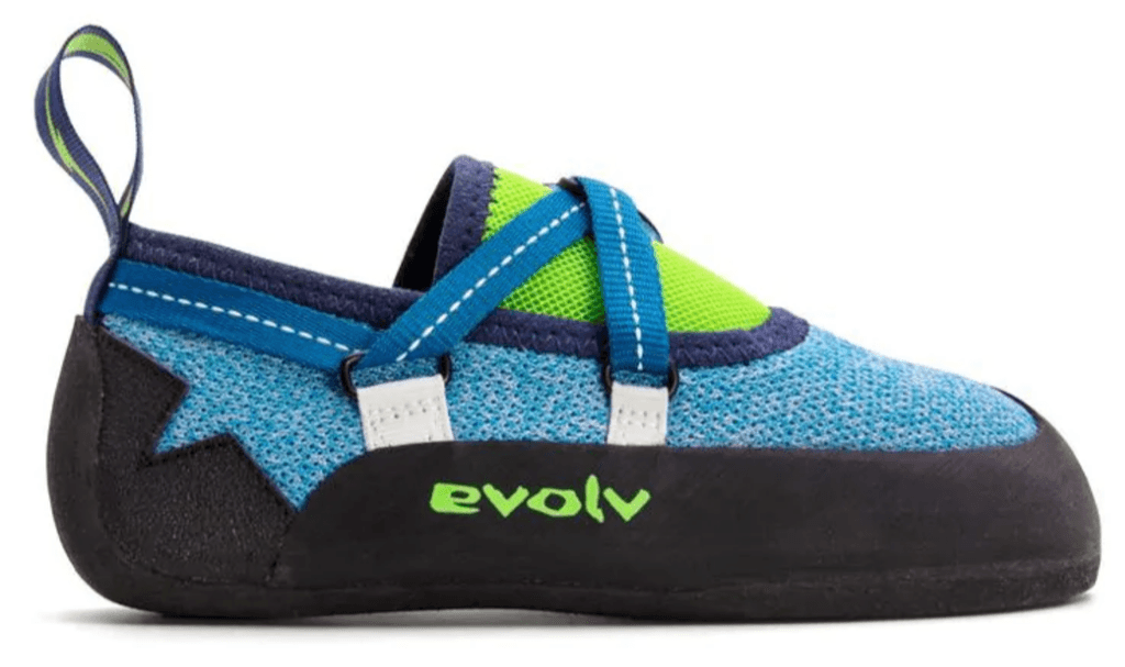 Zapatilla de Escalada Niños Venga Kid's Climbing Shoe - Color: Blue-Neon Lime