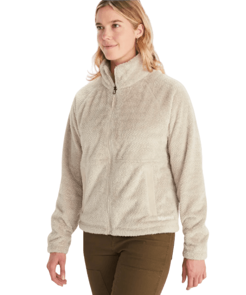 Polar Mujer Homestead Sherpa Fleece Zip-Up Jacket -