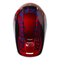 Miniatura Casco Moto Niño V1 Venz - Color: Rojo