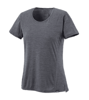 Miniatura Polera Mujer Capilene Cool Lightweight Shirt - Color: Gris