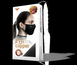 Miniatura Máscara Filtrante Antimicrobiana Lavable Fu + Cobre