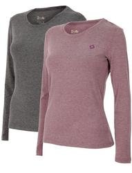 Miniatura Pack 2 Camisetas Mujer Thermoactive V Multicolor