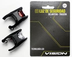 Miniatura Set Luces Luz Led Vision Silicona Cr2032 Ultra Brillo Bs-Ft218d