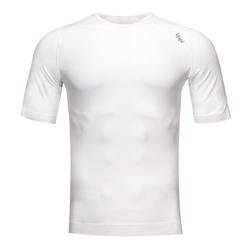 Miniatura Primera Capa Hombre Skintec 1000 Seamless Top Short Sleeve V22 - Color: Blanco